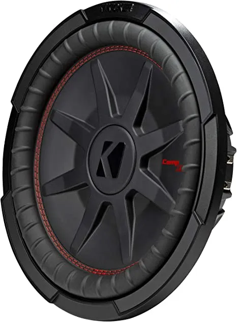 Kicker 48CWRT122 CompRT Series Shallow-Mount 12" Subwoofer Dual 2-ohm Voice Coils