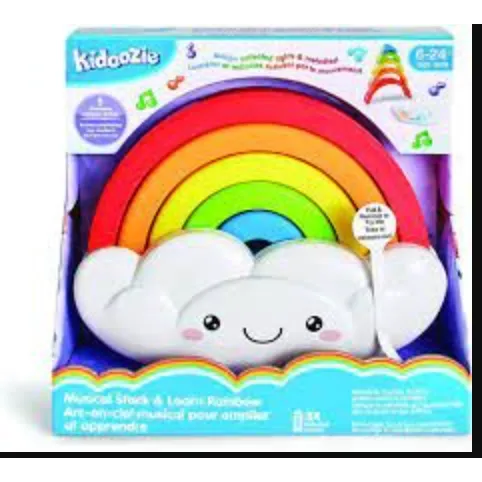 Kidoozie Musical Stack & Learn Rainbow