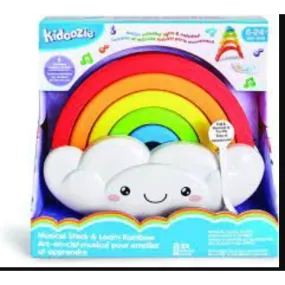 Kidoozie Musical Stack & Learn Rainbow