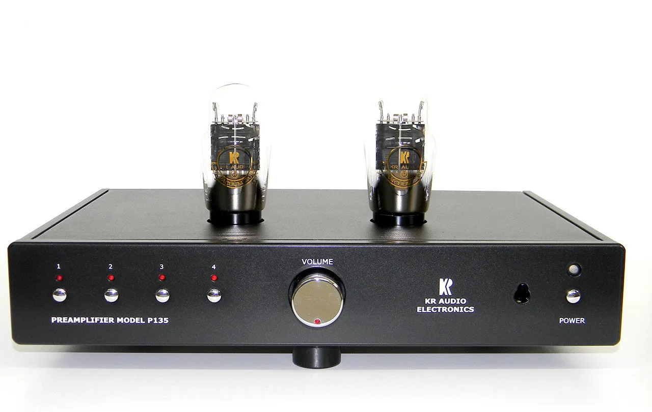 High-Performance KR Audio P135 Vacuum Tube Pre Amplifier - Premium Audio Quality with Enhanced Features