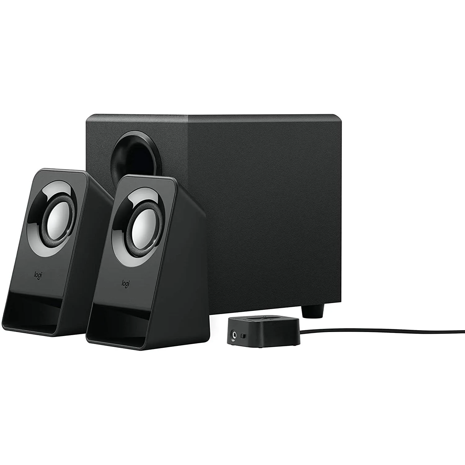 Logitech Multimedia 2.1 Speakers Z213  with Subwoofer (Refurbished)
