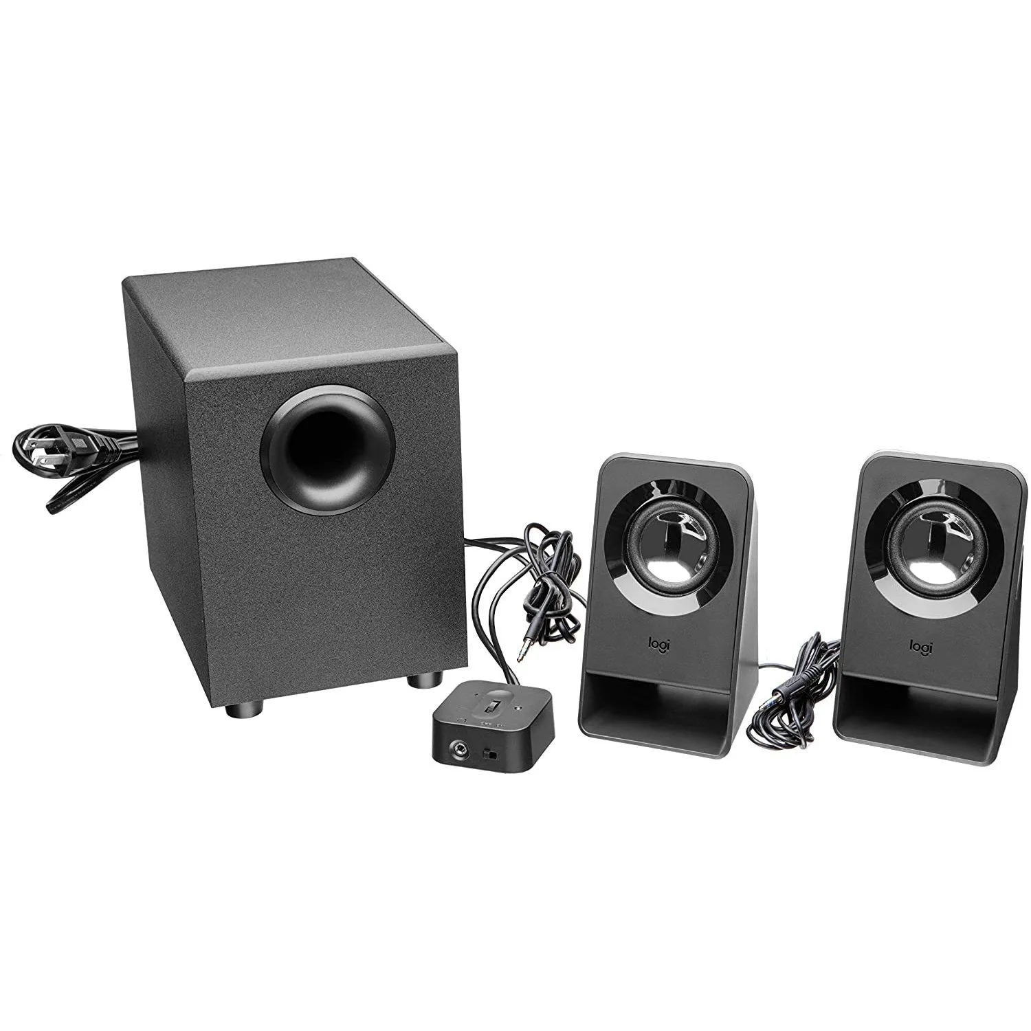 Logitech Multimedia 2.1 Speakers Z213  with Subwoofer (Refurbished)