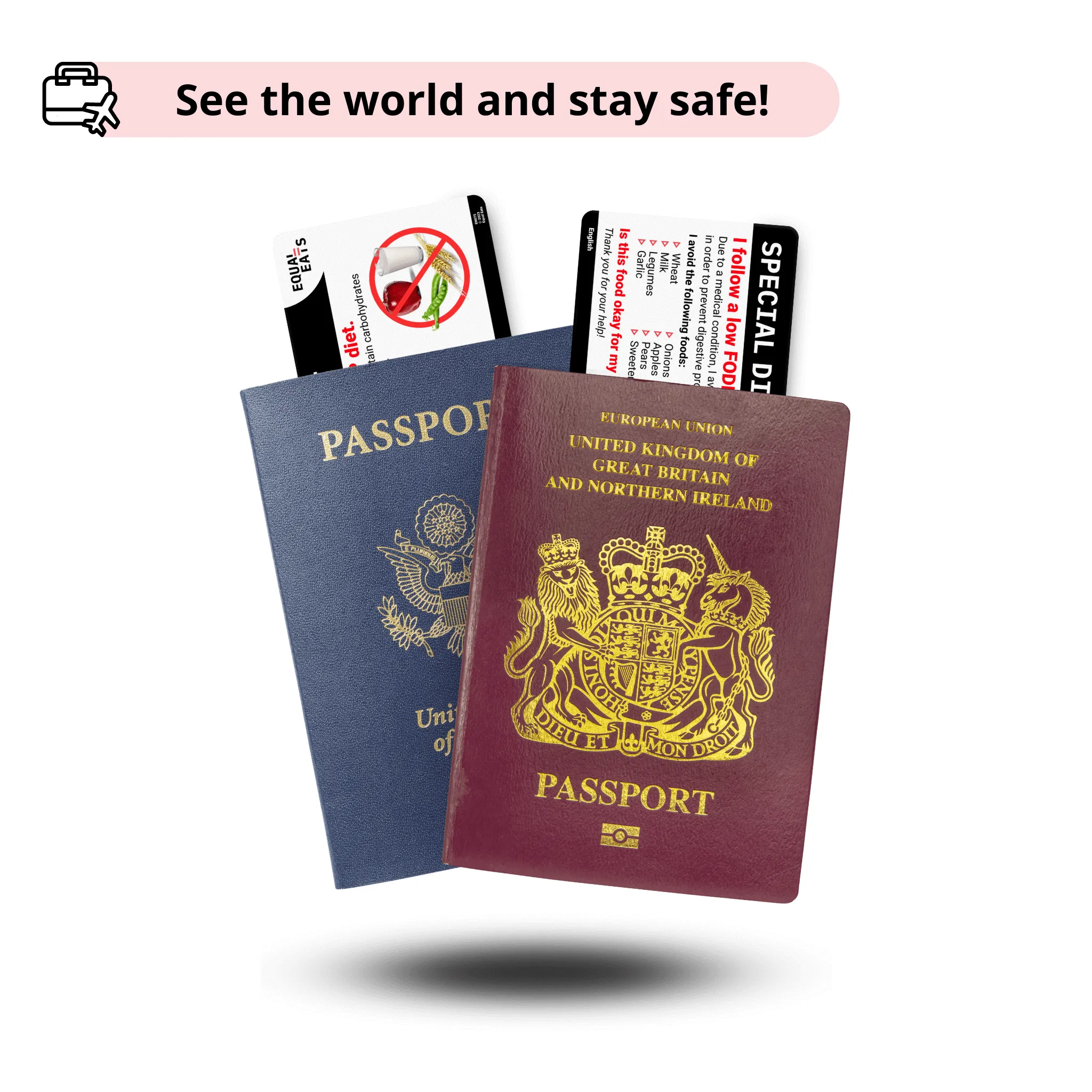 Low FODMAP Card in English (Printable)