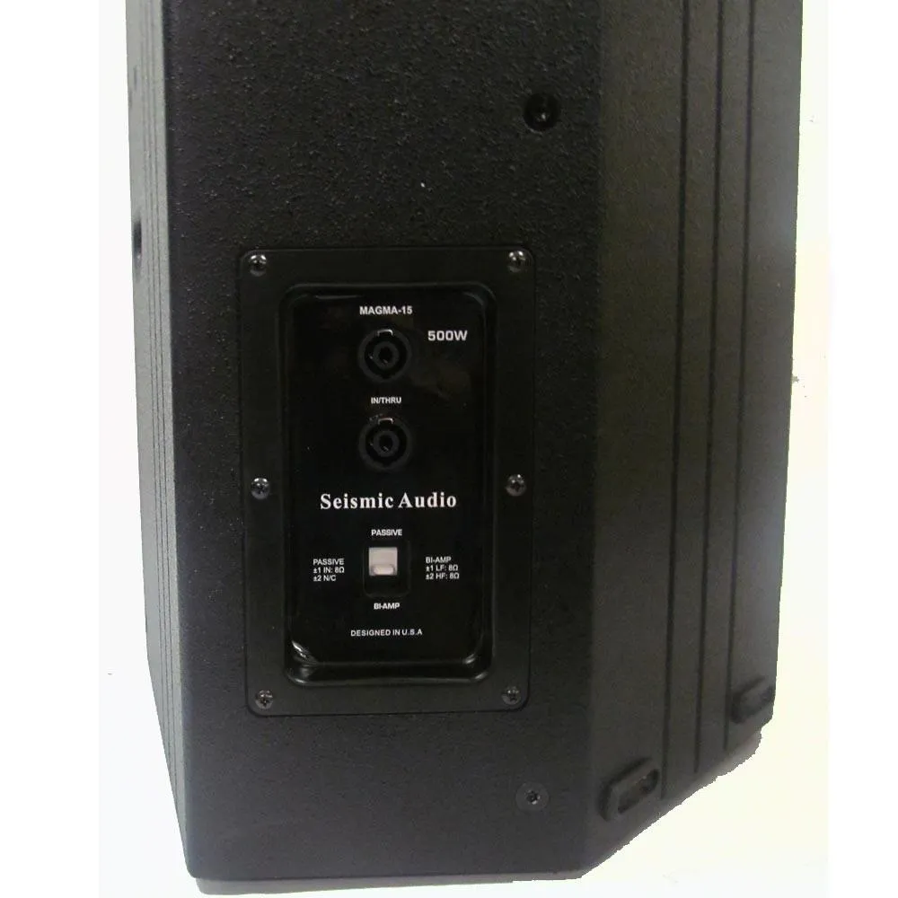Magma-15 - Premium 15" Full Range / Bi-Amp 2-Way Loudspeaker Cabinet