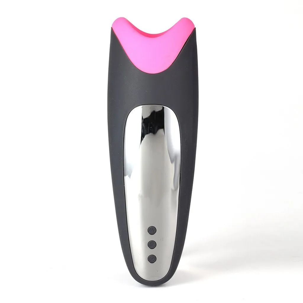 Maia Piper Vibrating Self-Heating Silicone Masturbation Sleeve with Suction