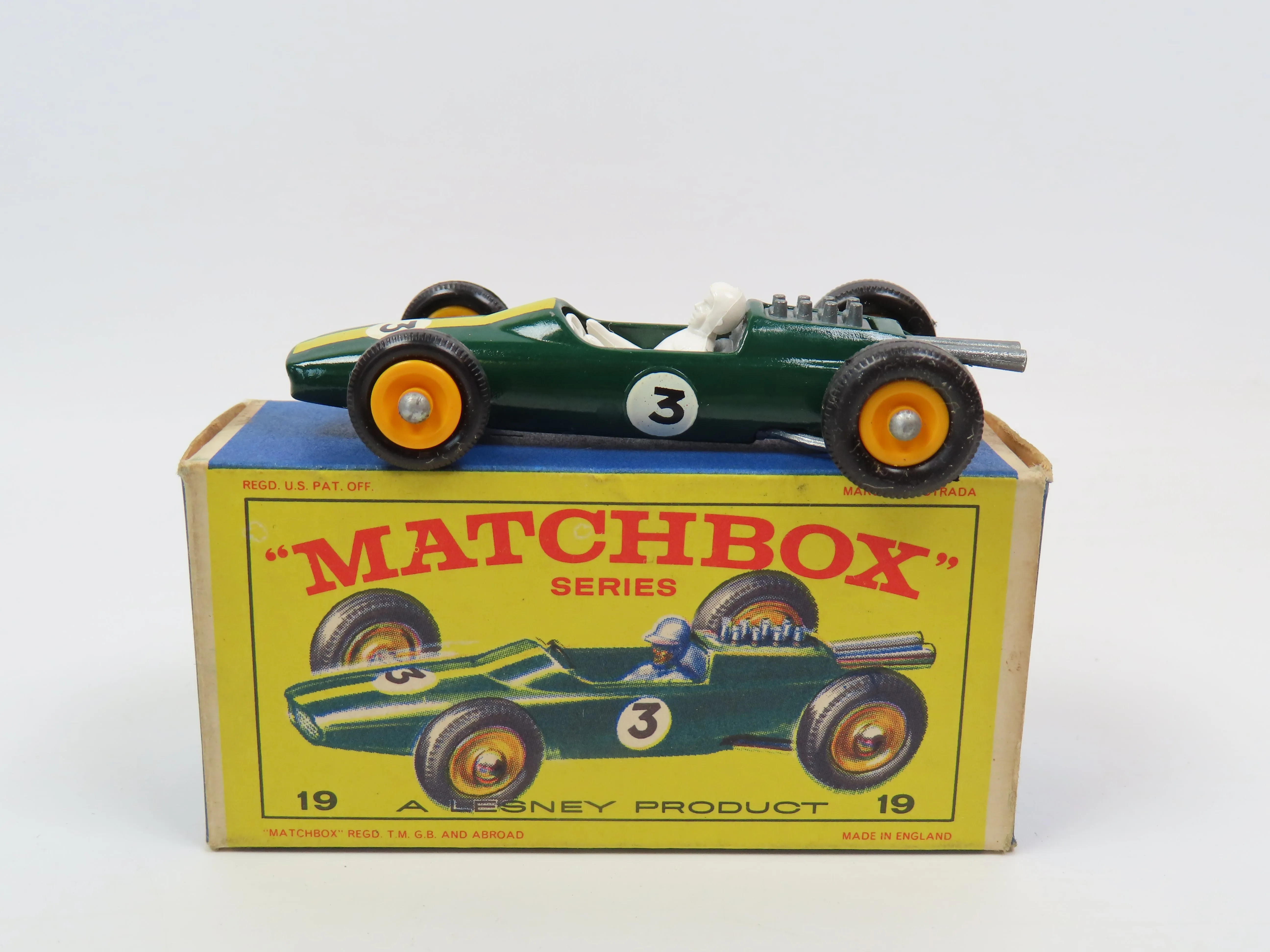 Matchbox 19 Lotus Racing Car, 99.9% Mint/Boxed!