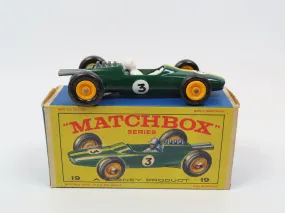 Matchbox 19 Lotus Racing Car, 99.9% Mint/Boxed!