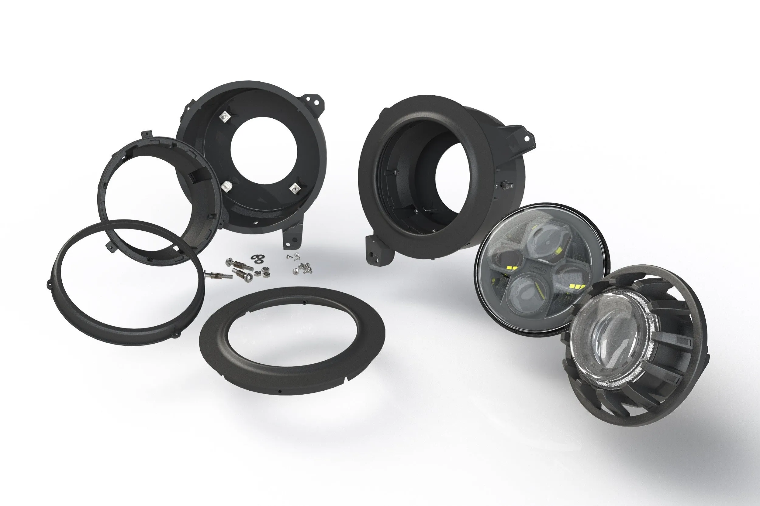 Morimoto Jeep Wrangler Jl / Gladiator JT LED Headlight Adapters