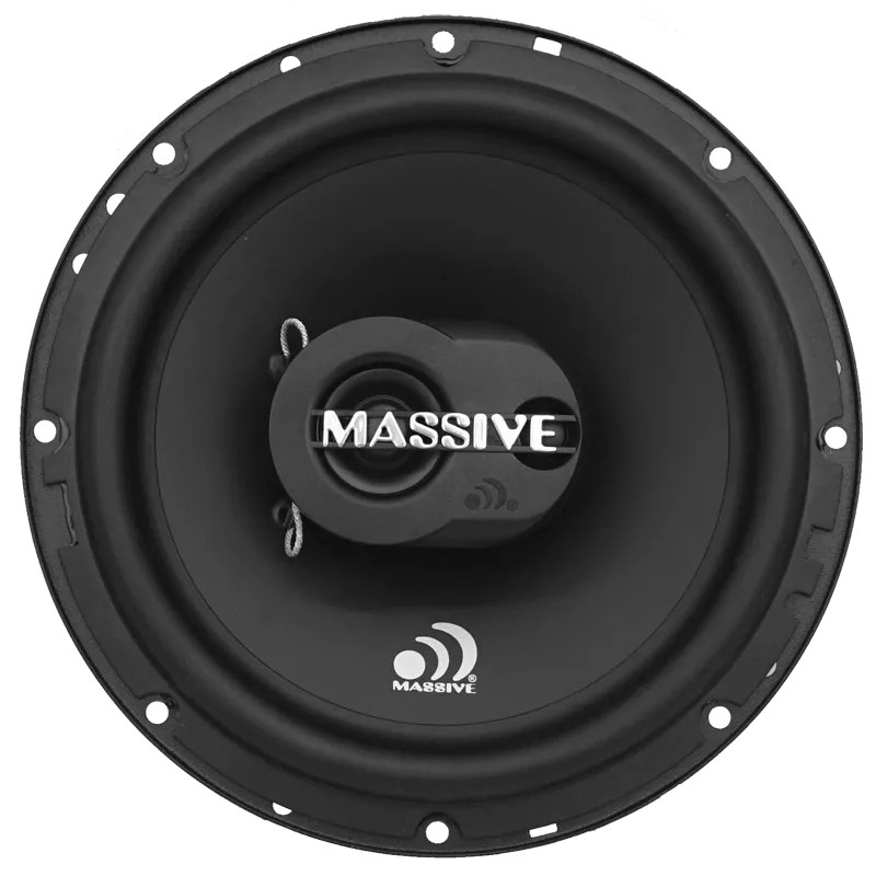 MX65S - 6.5" 2-Way 50 Watts RMS Shallow Coaxial Speakers