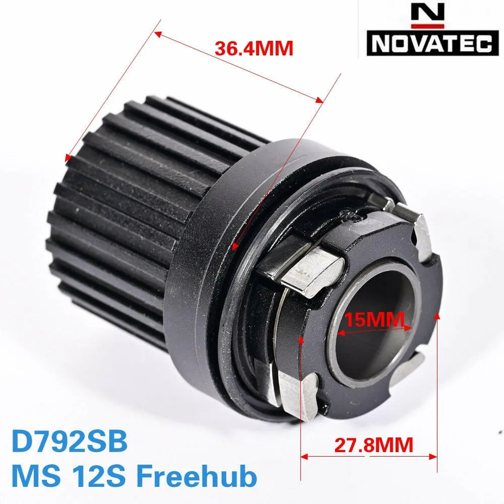 Novatec bicycle hubs Repair Parts Freehub Body Upgrade Replacement MS 12-Speed HG 8-11 Speed Cassette Body