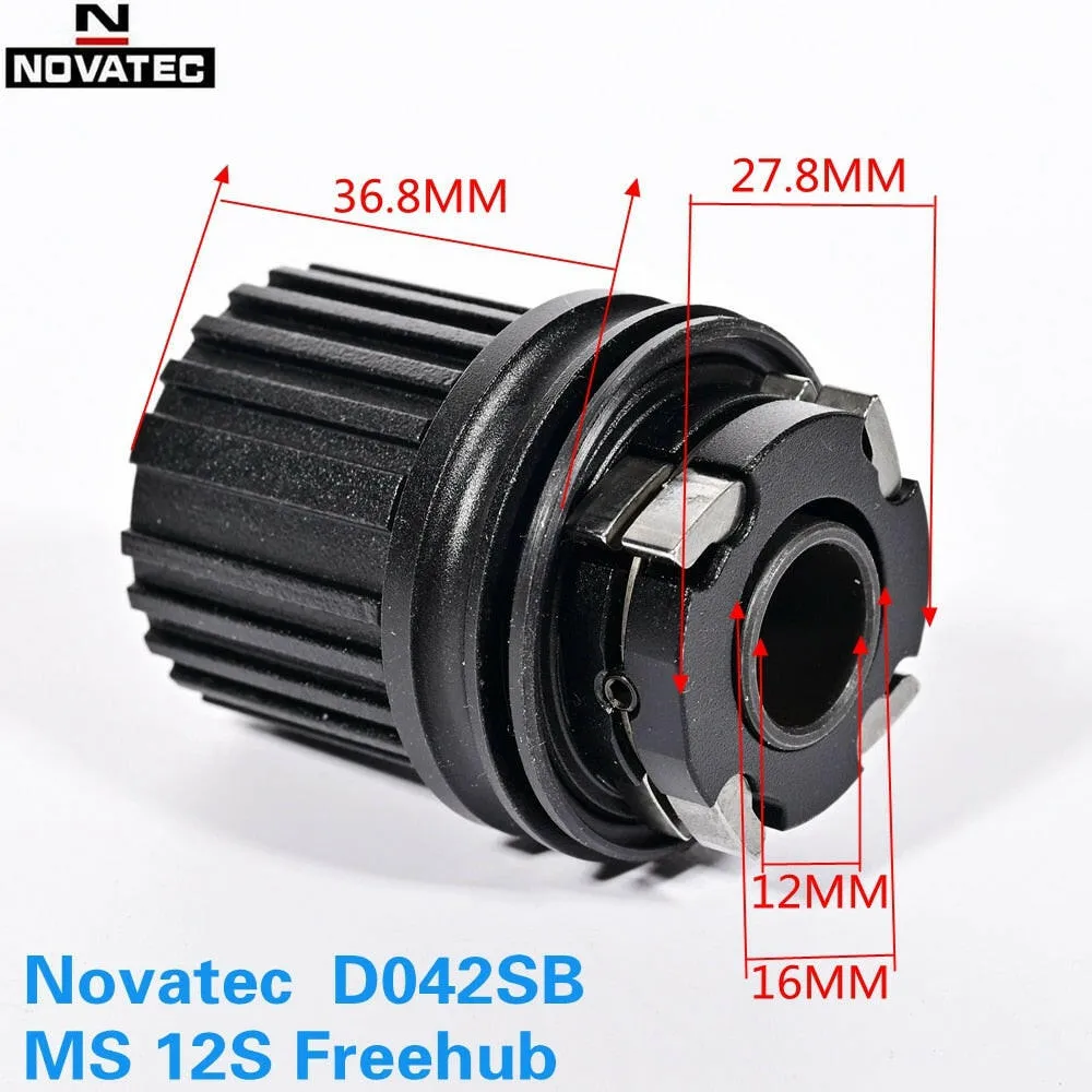 Novatec bicycle hubs Repair Parts Freehub Body Upgrade Replacement MS 12-Speed HG 8-11 Speed Cassette Body