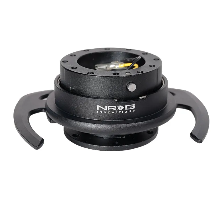 NRG Quick Release 4.0 (Black / Carbon Fiber) w/ Handles
