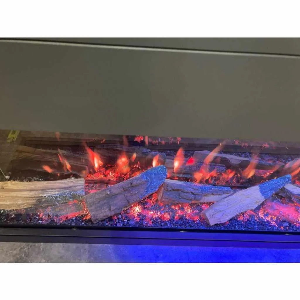 OER Tivoli Media Wall with Electric Fireplace - 1000MM Fire