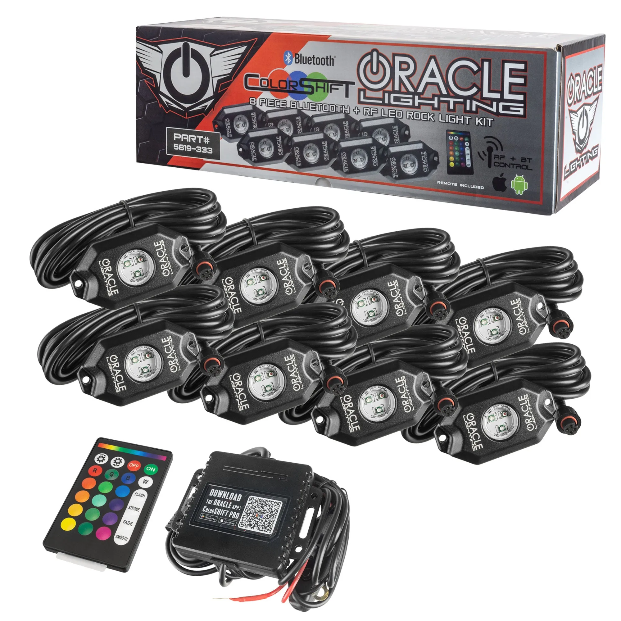 ORACLE Lighting ColorSHIFT Underbody Wheel Well Rock Light Kit