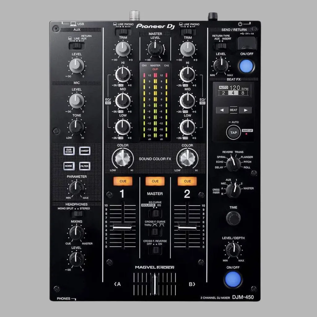 Pioneer DJ DJM-450 2-channel DJ Mixer