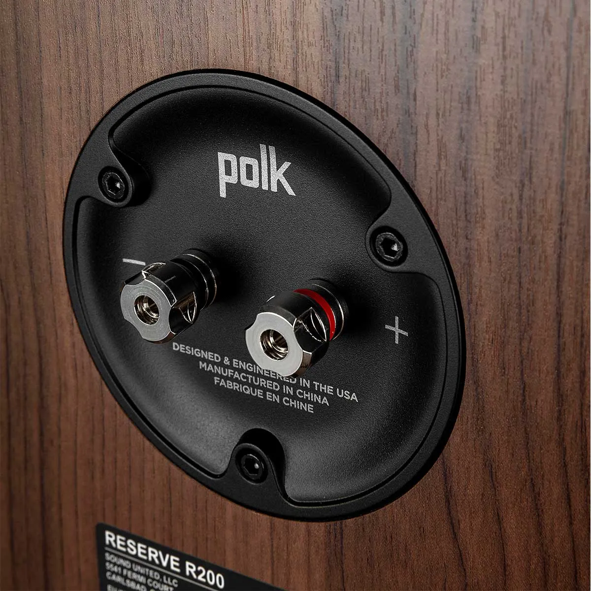 Polk Audio OPEN BOX Reserve R200 Bookshelf Speakers - Pair-Walnut - Excellent Condition