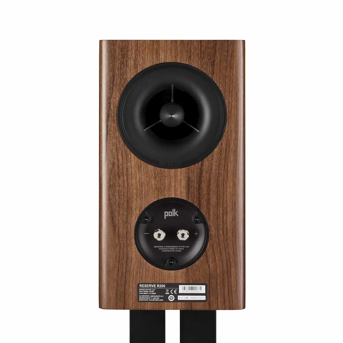 Polk Audio OPEN BOX Reserve R200 Bookshelf Speakers - Pair-Walnut - Excellent Condition