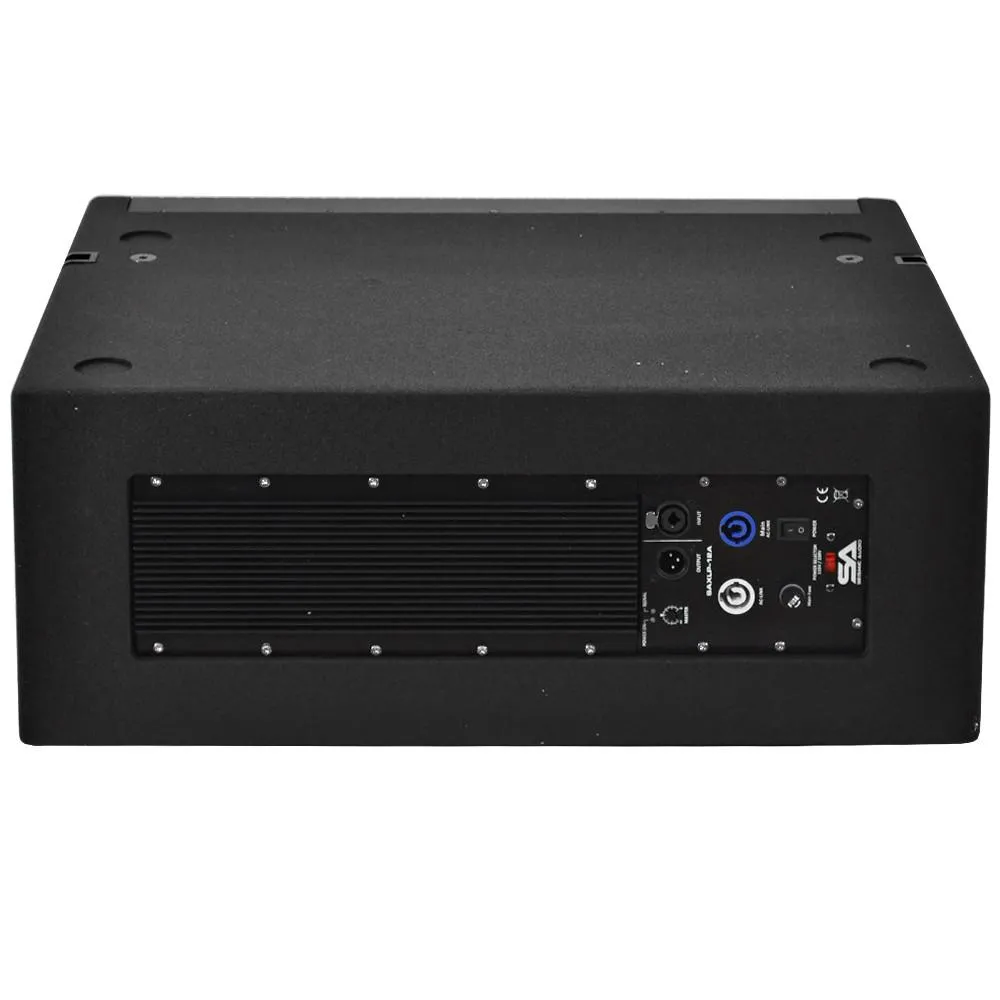 Powered 18 Inch Line Array Subwoofer, Powered 12 Inch Line Array Speaker and Mounting Pole
