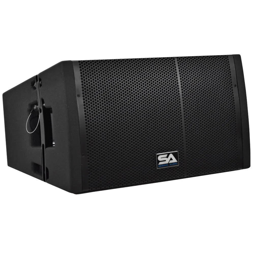 Powered 18 Inch Line Array Subwoofer, Powered 12 Inch Line Array Speaker and Mounting Pole