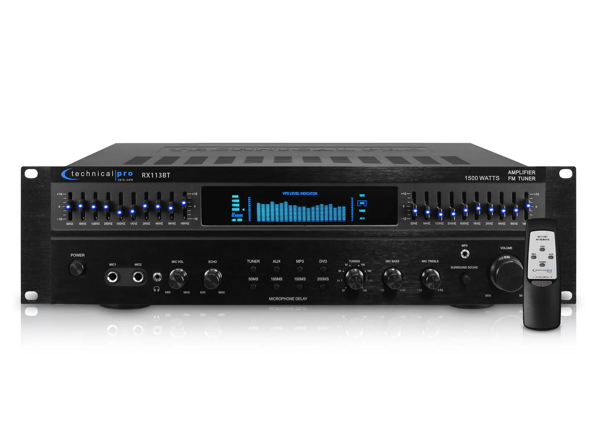 Professional Bluetooth Receiver with Built-In Equalizer