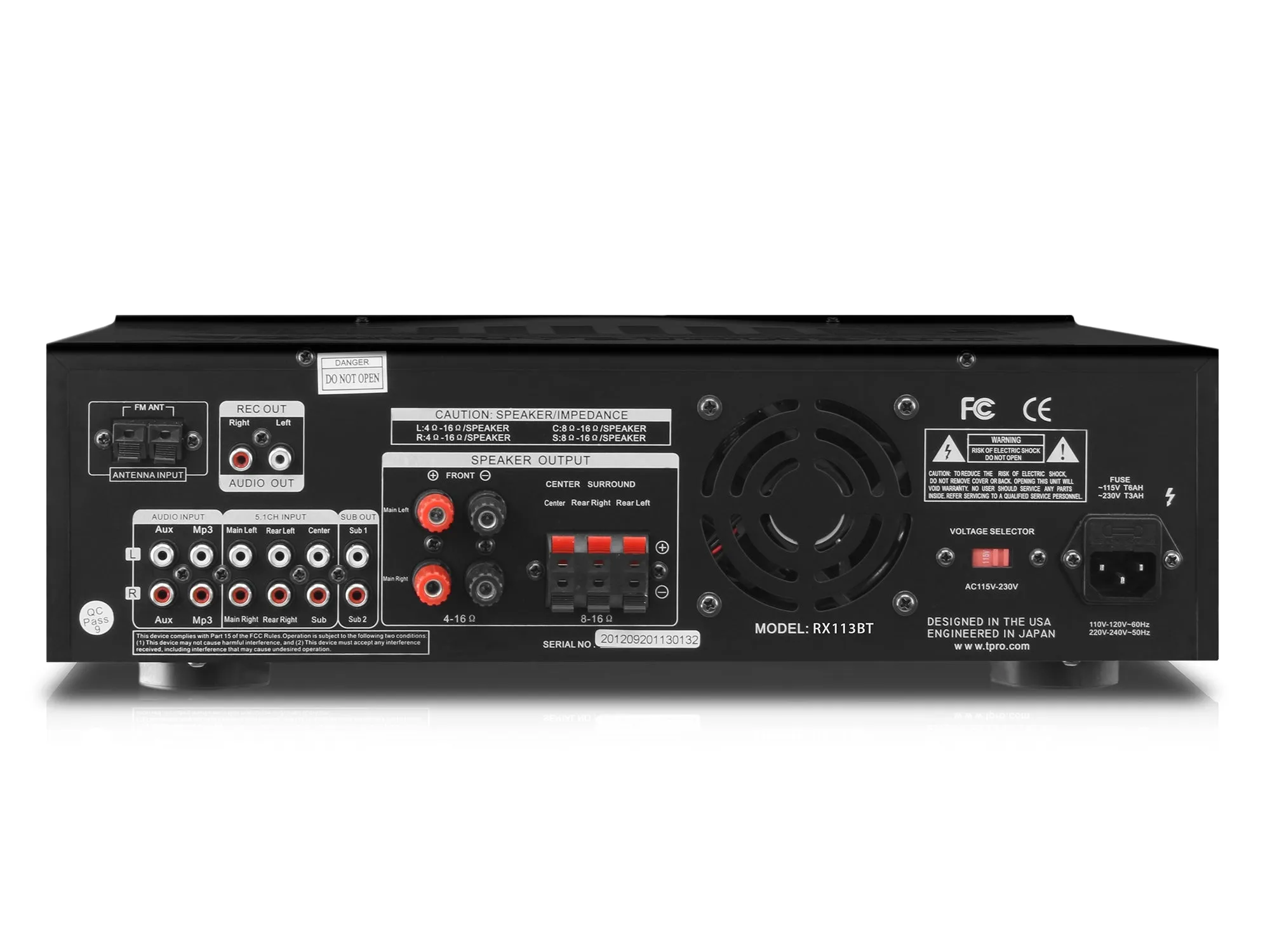 Professional Bluetooth Receiver with Built-In Equalizer