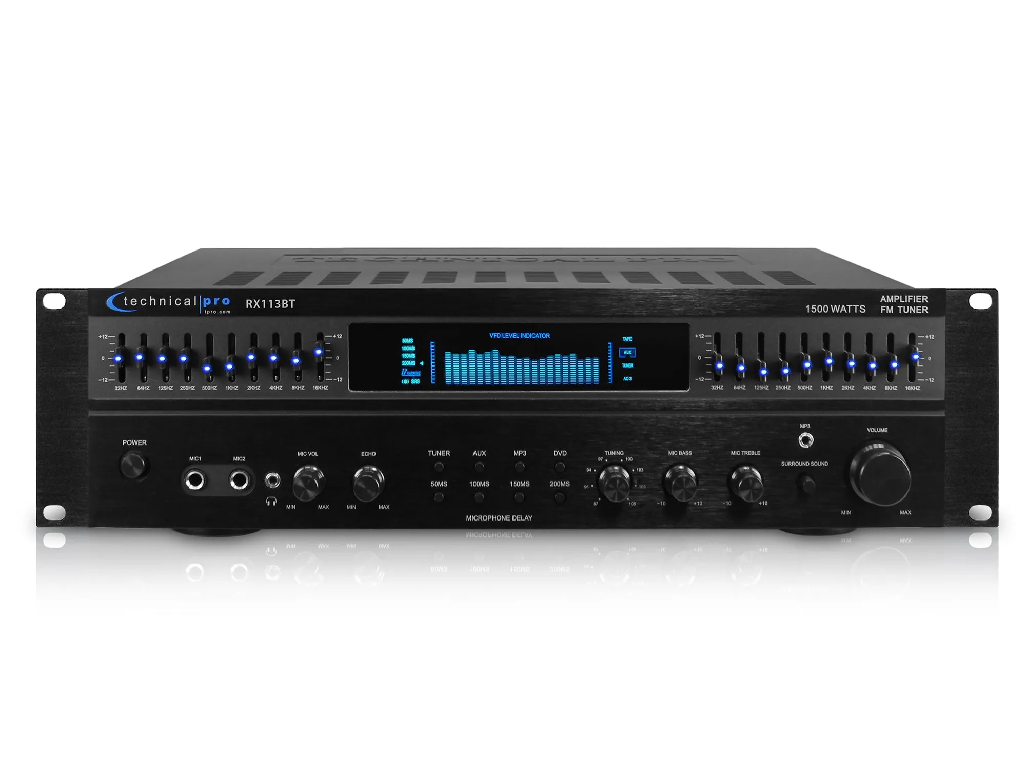 Professional Bluetooth Receiver with Built-In Equalizer