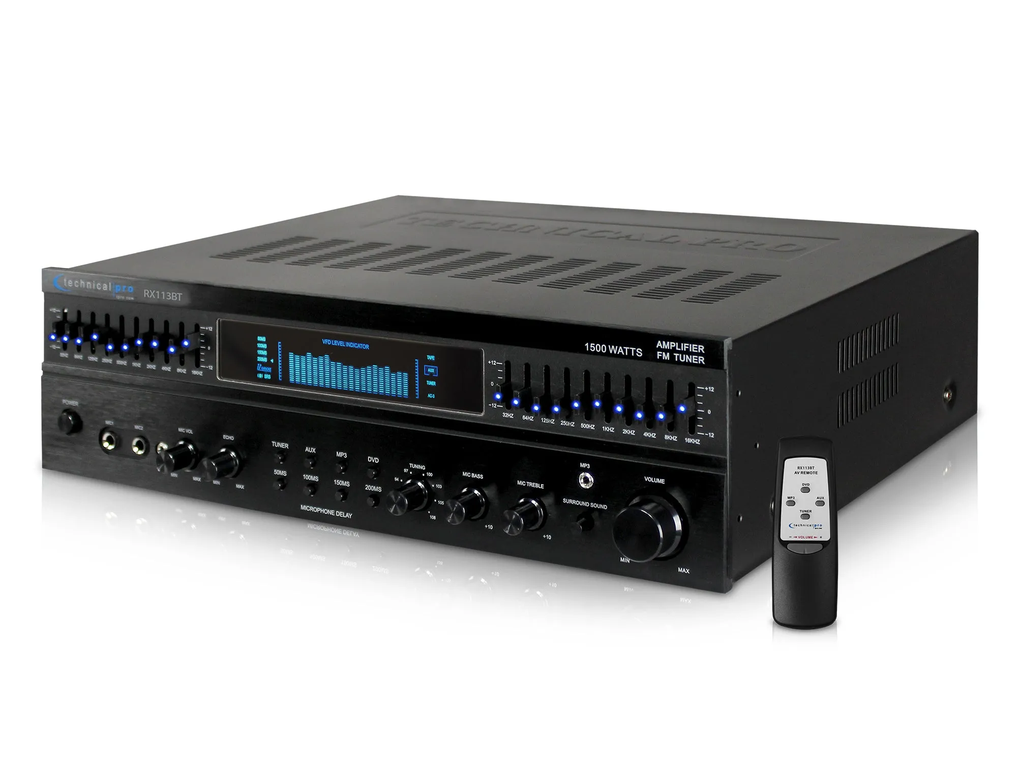 Professional Bluetooth Receiver with Built-In Equalizer
