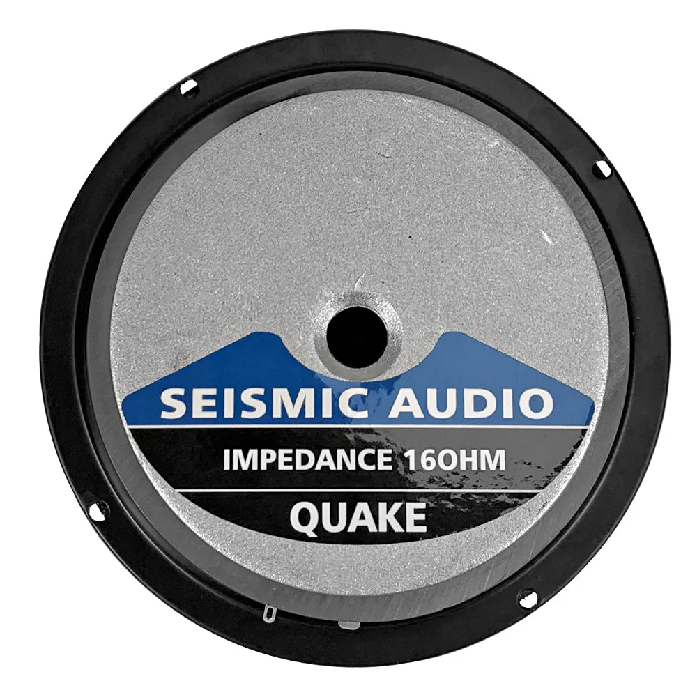 Quake 6"  - Pair of 6 Inch 16 Ohm Steel Frame Speaker Drivers
