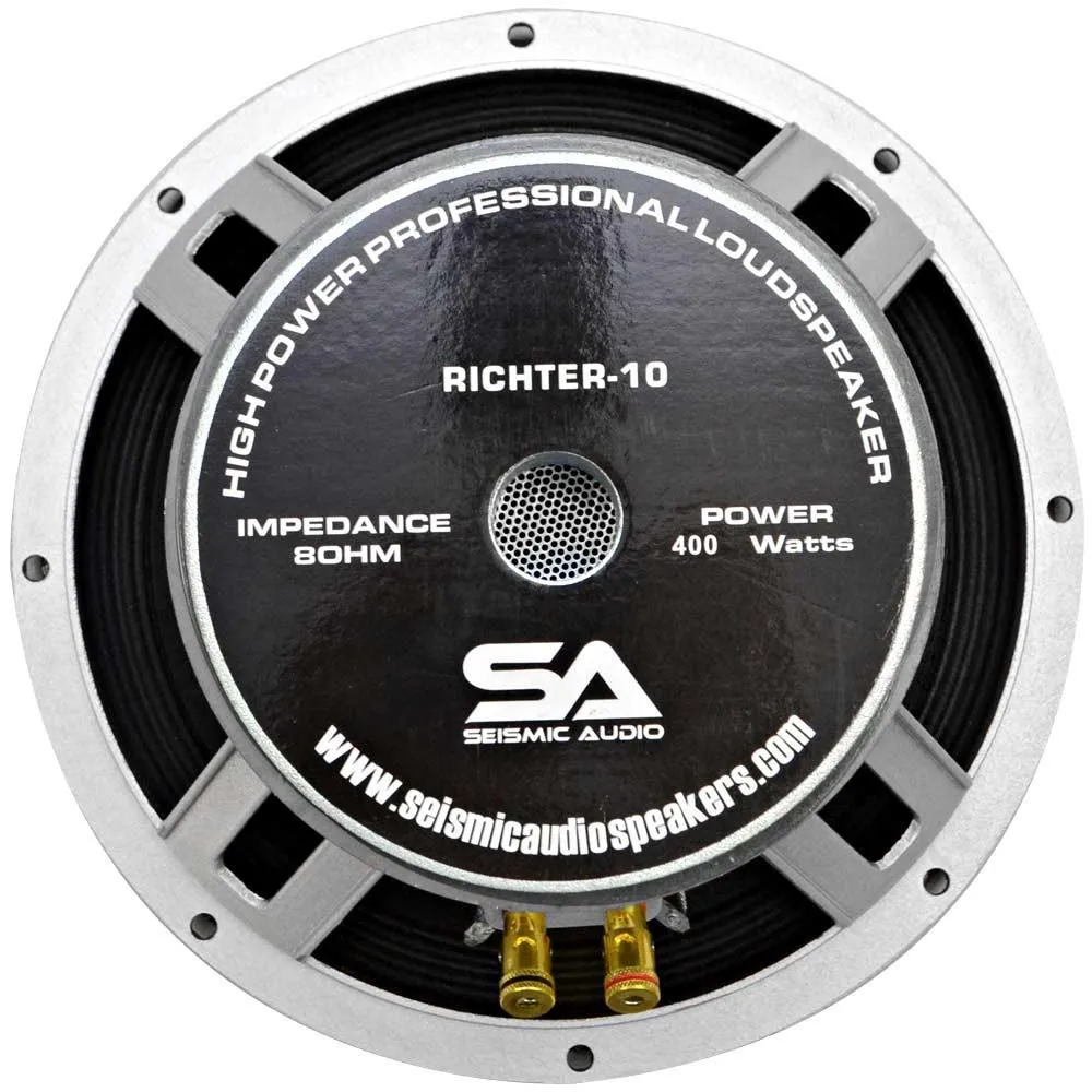 Richter-10 - 10" Raw Speaker/Woofer 200 W RMS