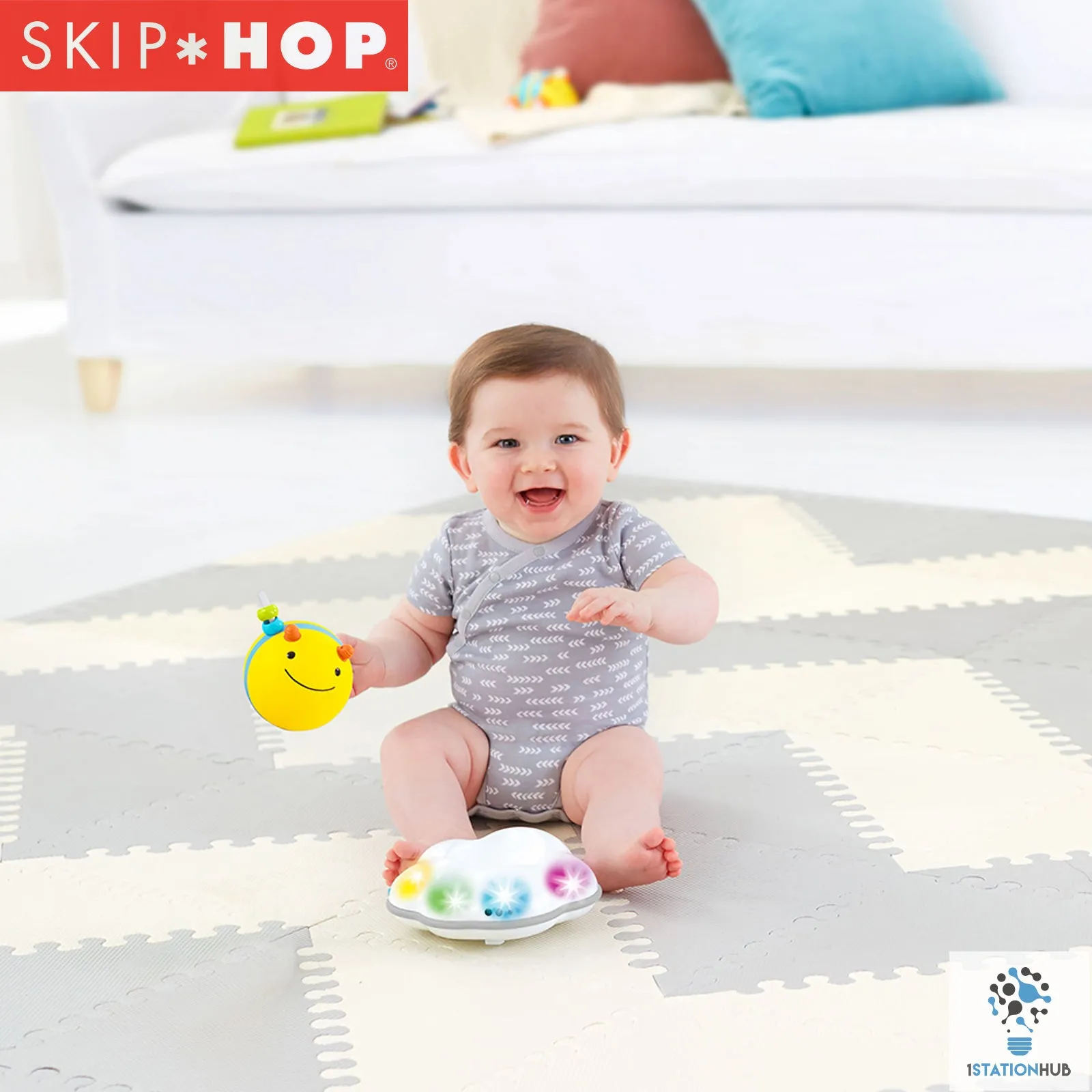 Skip Hop Explore & More Follow Bee Crawl Toy