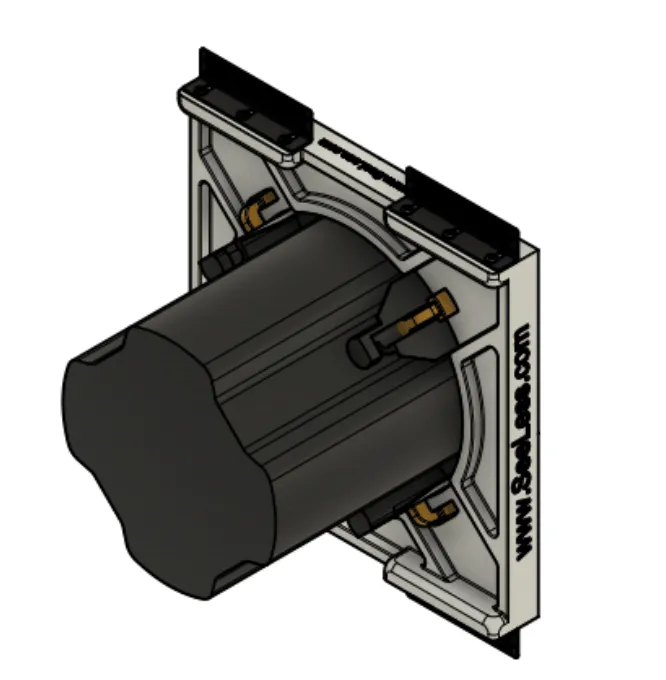 SL-SIC6R-062 Round Theory Speaker Mount | Flush In-Wall Mount