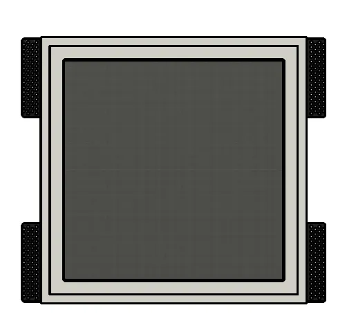 SL-WICS7S-030 Wisdom Speaker Square Mount | Flush In-Wall Mount
