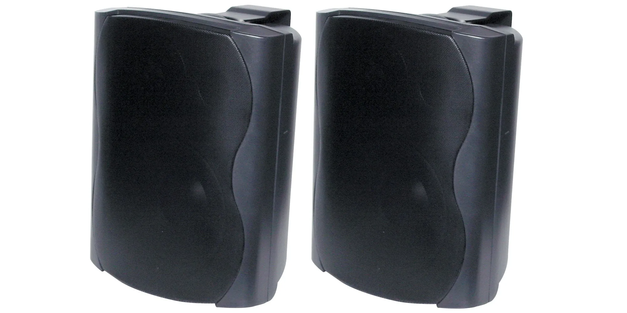 Speaker Pair 50W 100V 8 Ohm Wall Mount Black C0923