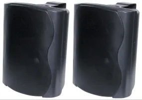 Speaker Pair 50W 8 Ohm Wall Mount Black C0921
