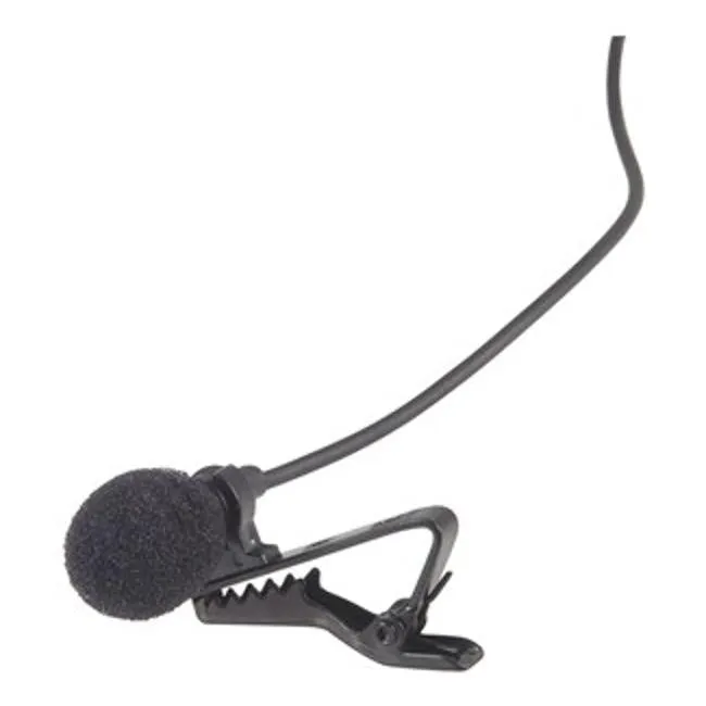 Stereo Lapel Microphone With Headphone Outlet