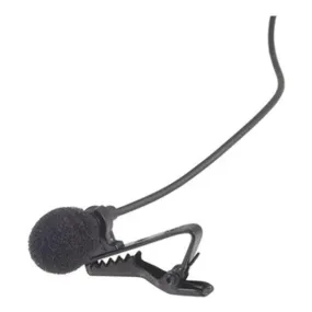 Stereo Lapel Microphone With Headphone Outlet