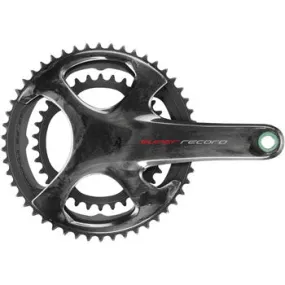 Super Record Bicycle Crankset - 175mm, 12-Speed, 52/36t, 112/146 Asymmetric BCD, Campagnolo Ultra-Torque Spindle Interface, Carbon