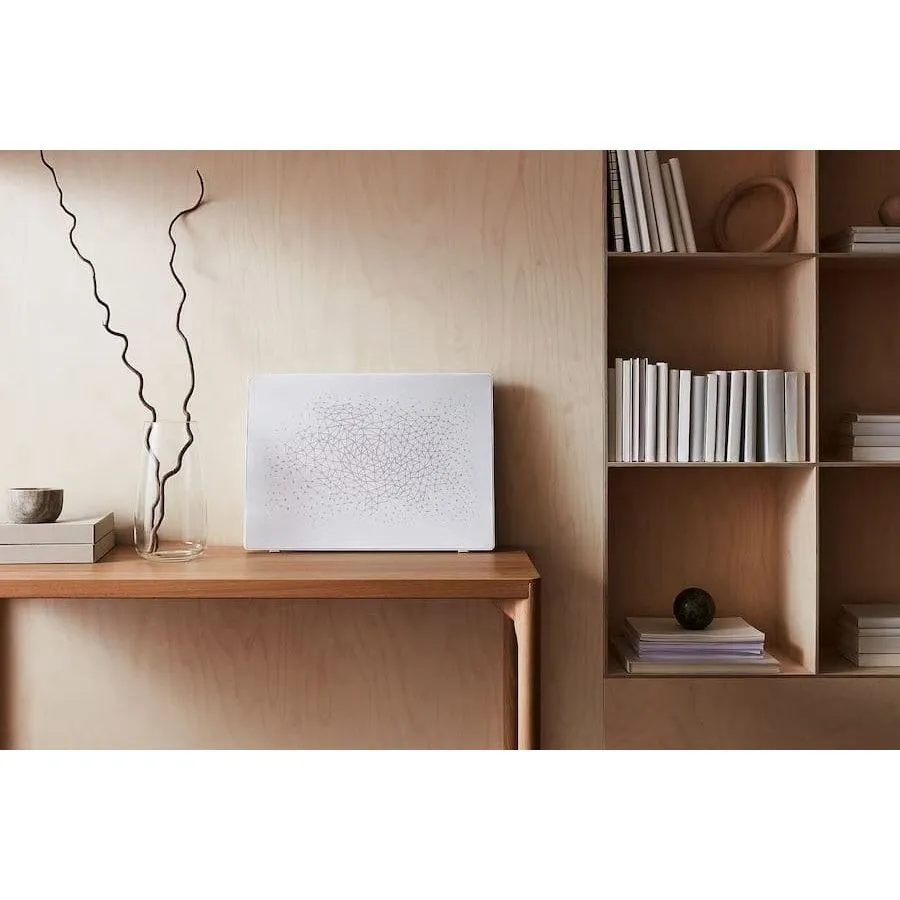 SYMFONISK Picture frame with WiFi speaker, white/smart