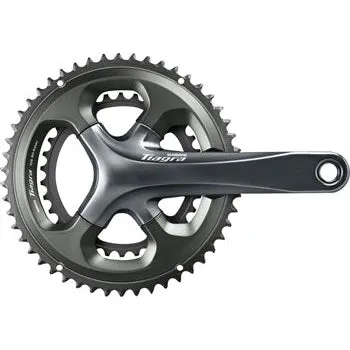 Tiagra FC-4700 Crankset - 172.5mm 10-Speed 52/36t 110 Asymmetric BCD Hollowtech II Spindle Interface Gray