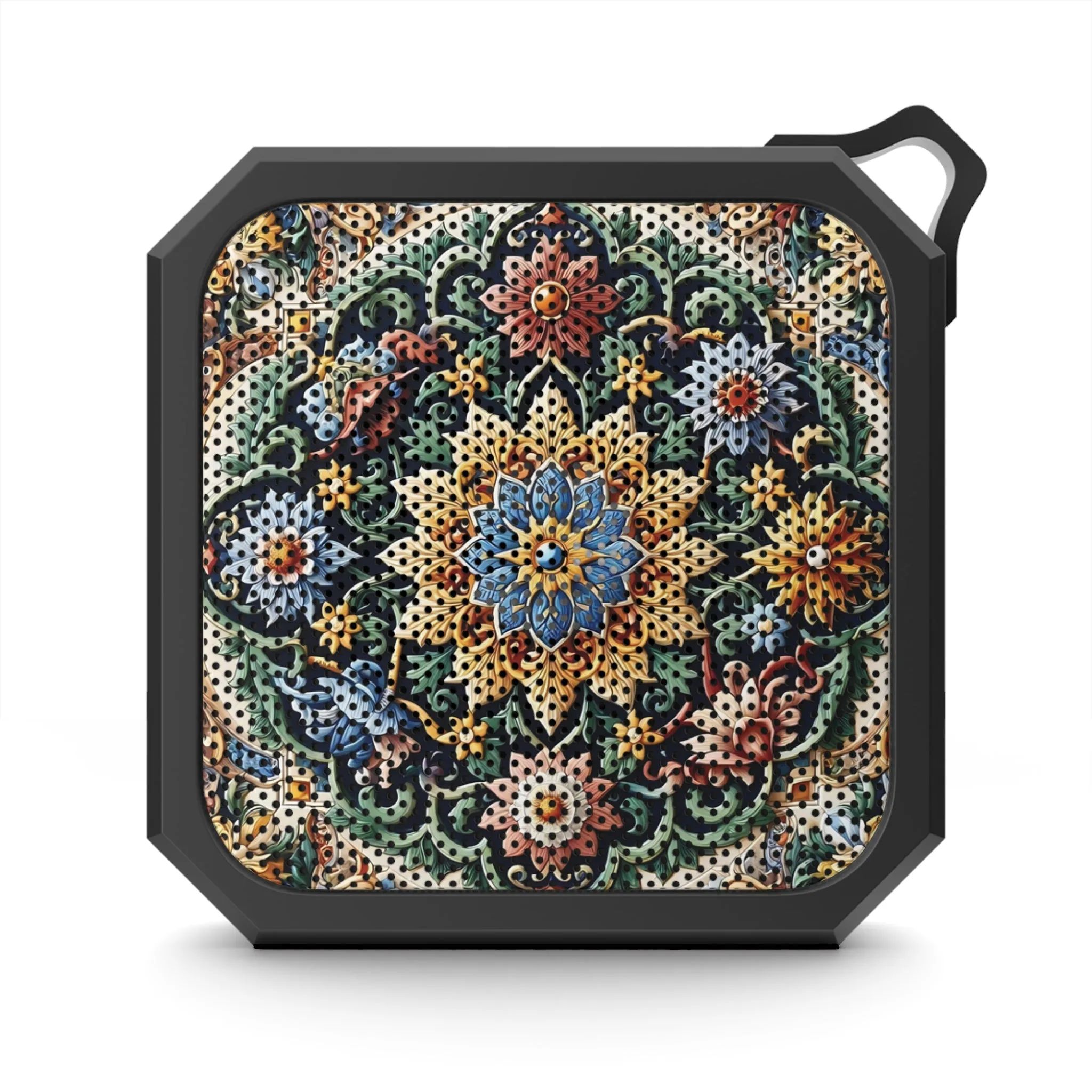 Traditional tile art flower pattern Blackwater Outdoor Bluetooth Speaker
