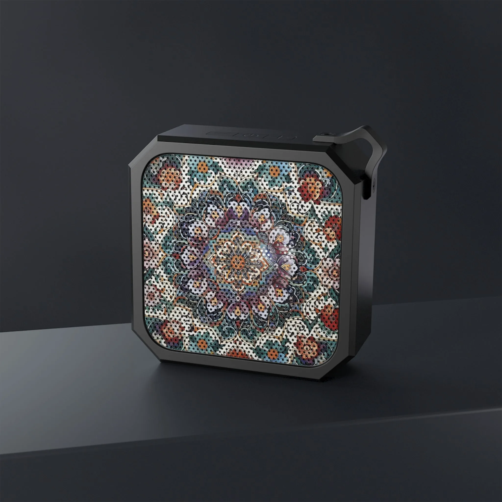 Traditional tile art pastel tones Blackwater Outdoor Bluetooth Speaker