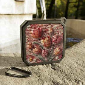 Tulip patterned marbling art Blackwater Outdoor Bluetooth Speaker