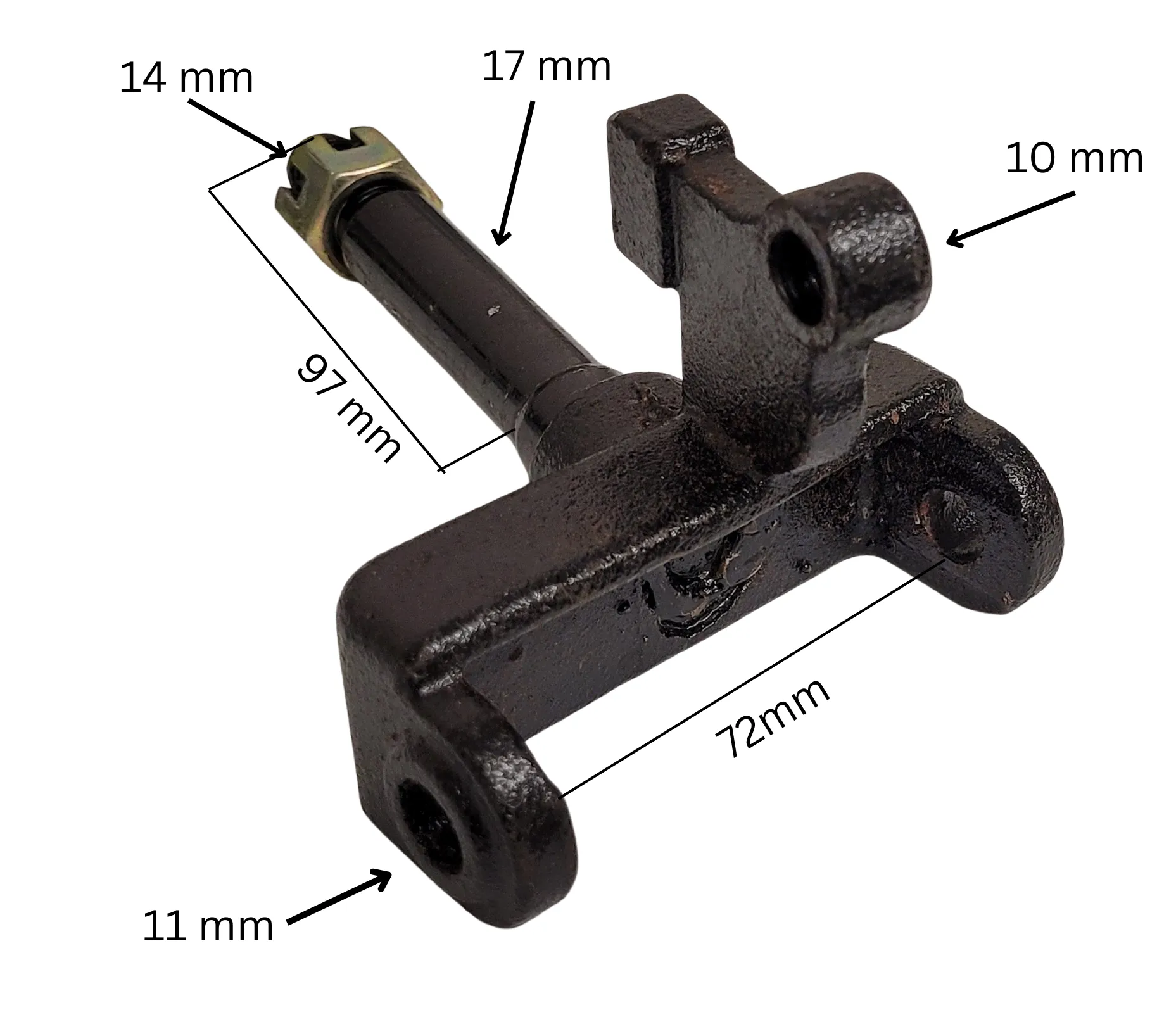 WHH35 SET LEFT / RIGHT STEERING STUB AXLES 125CC UPBEAT 125CC QUAD BIKE