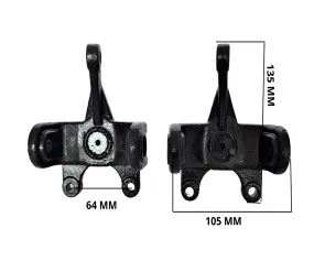 WHH36 SET LEFT / RIGHT STEERING STUB AXLES 150CC JLA-13 GY6  OFF ROAD QUAD BIKE