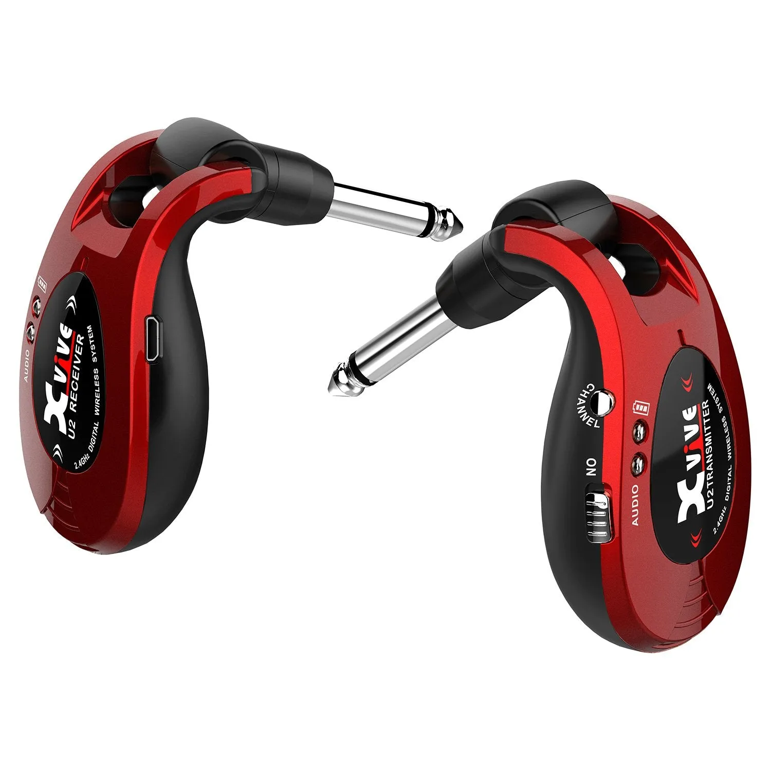Xvive U2 Rechargeable 2.4GHZ Wireless Instrument Audio Transmitter