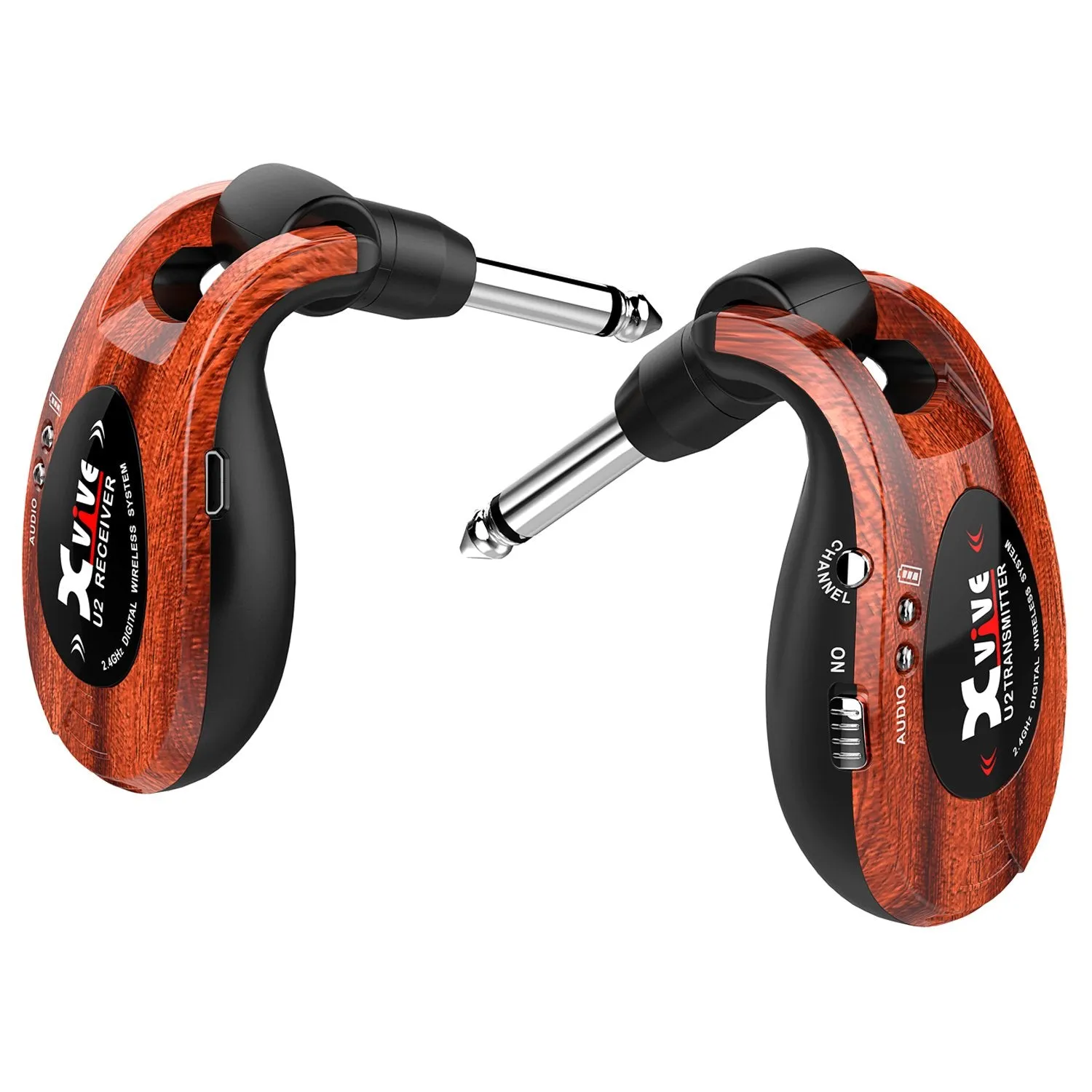 Xvive U2 Rechargeable 2.4GHZ Wireless Instrument Audio Transmitter
