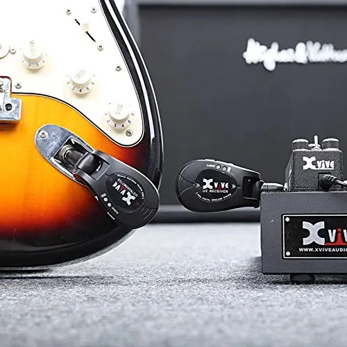Xvive U2 Rechargeable 2.4GHZ Wireless Instrument Audio Transmitter