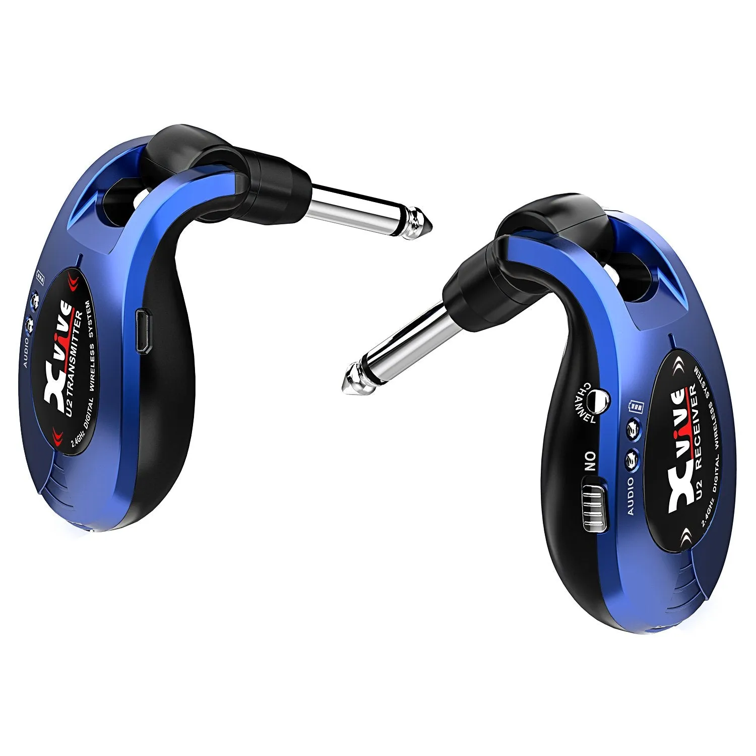 Xvive U2 Rechargeable 2.4GHZ Wireless Instrument Audio Transmitter