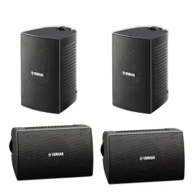Yamaha NS-AW194 Outdoor Speakers (4 Speaker Bundle)