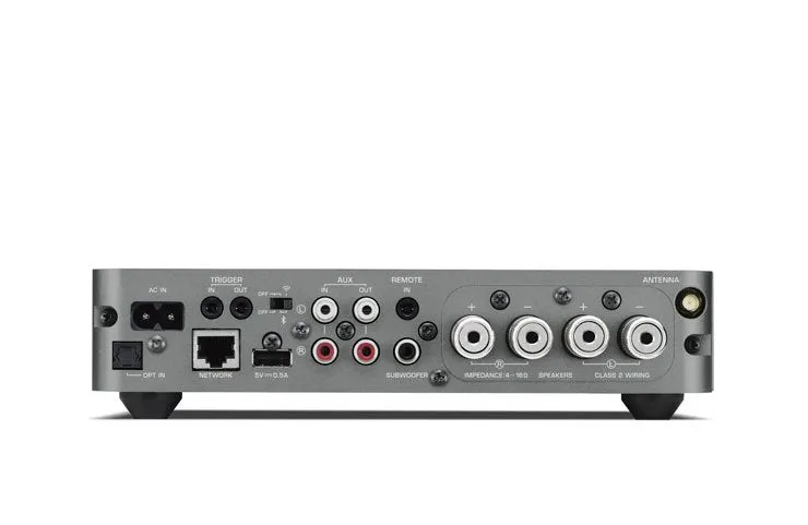 Yamaha NS-AW592WH 6.5" Indoor Outdoor Speaker and Yamaha WXA-50 Wireless Streaming Amplifier